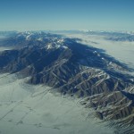 Saddle Peak and the Lemhi Range looking north in the Winter